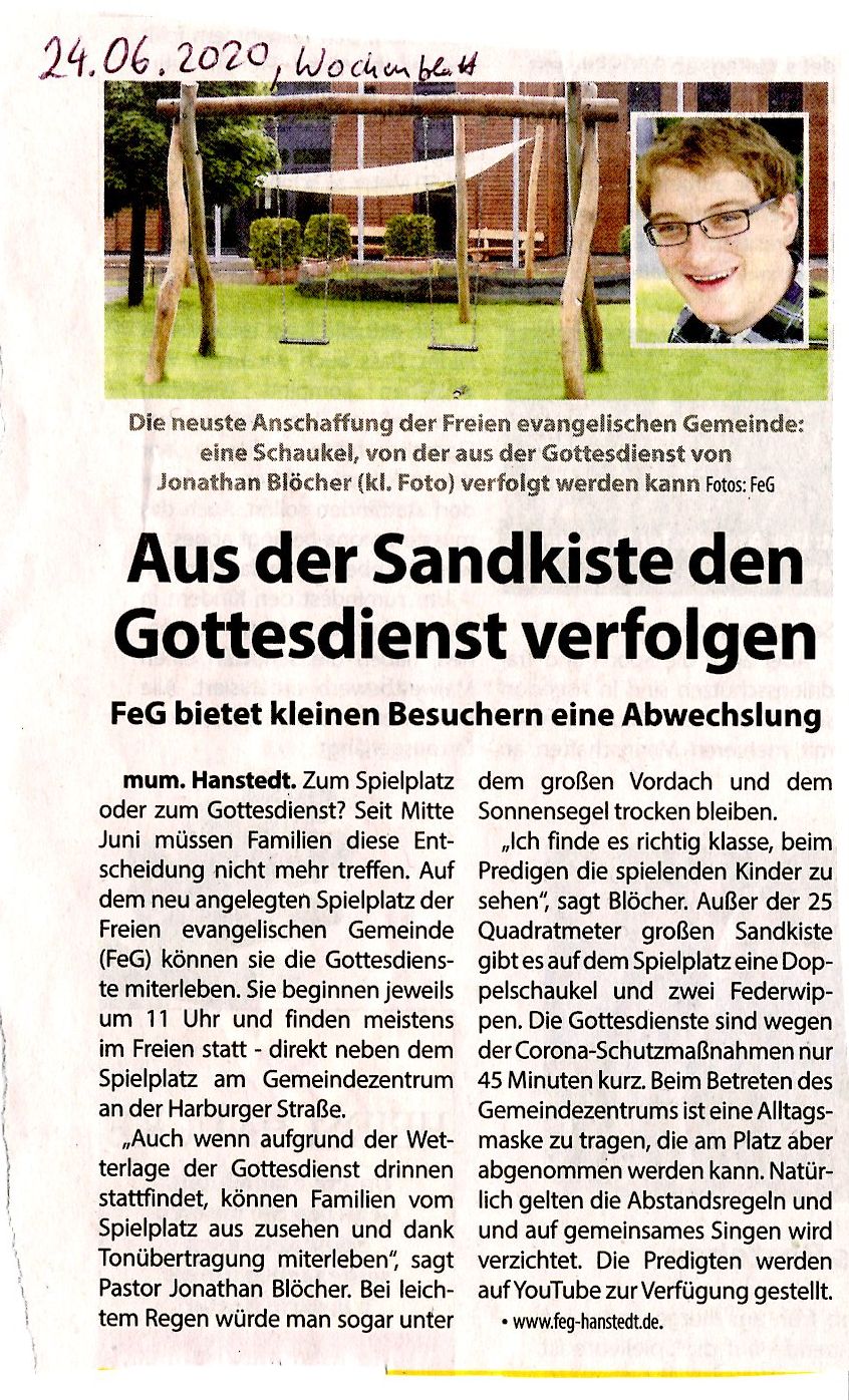 Wochenblatt 24.06.2020